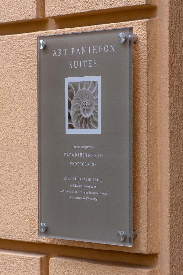 Art Pantheon - Suites & Apartments Athena Bagian luar foto